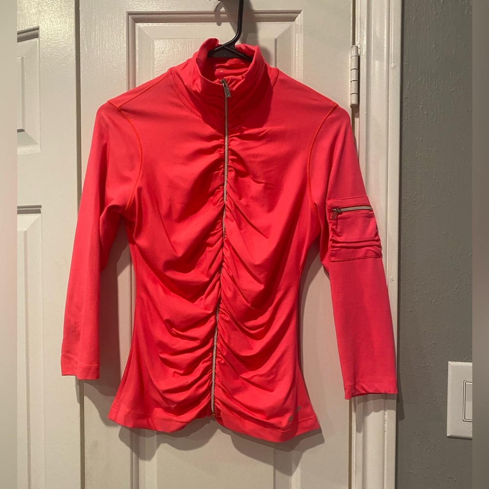 Bebe Sport zip up activewear jacket. Light weight size M